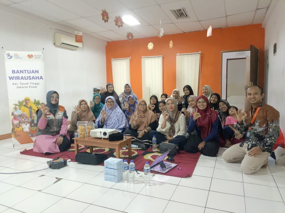 Edukasi Wirausaha Bagi Peserta Program Ekonomi Ok Oce Peduli