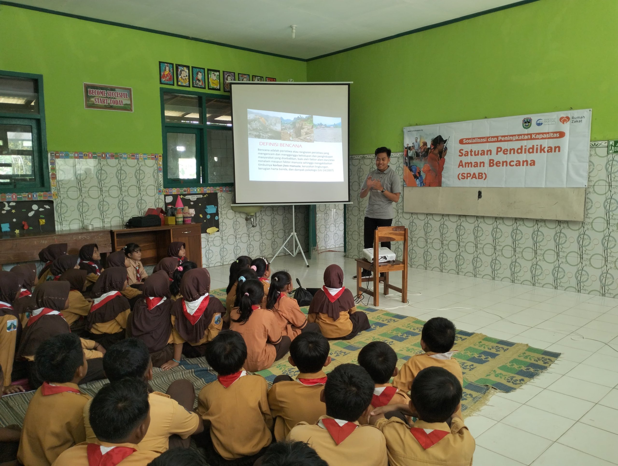 Fasilitator TOF SPAB Pacitan Gelar Pengimbasan dan Peningkatan Kapasitas di SD Negeri 2 Kebondalem