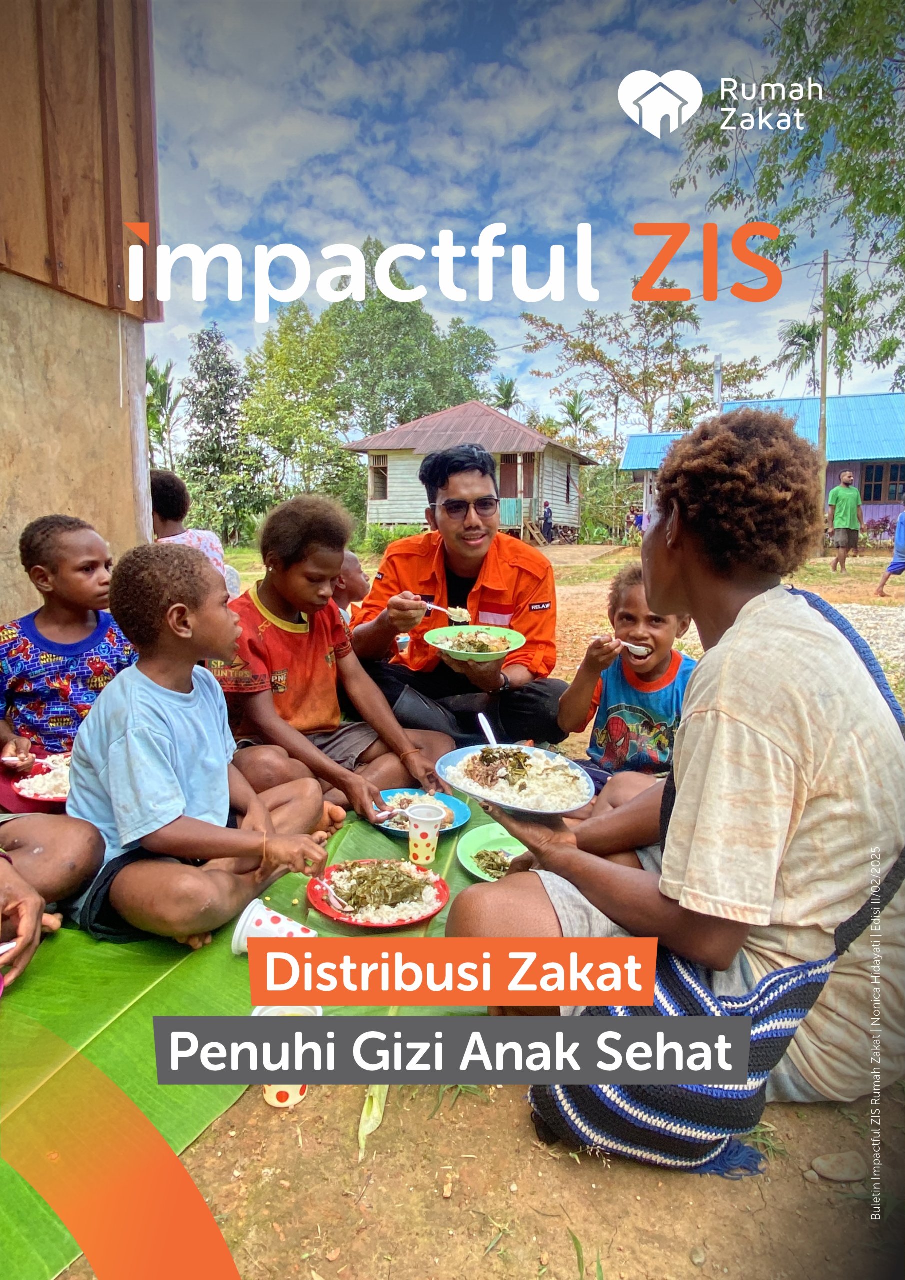 Distribusi Zakat Penuhi Gizi Anak Sehat
