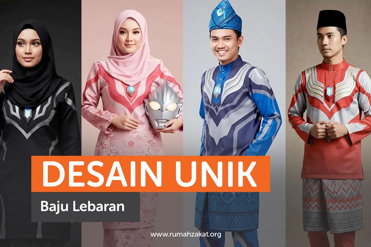Viral! Desain Unik Baju Lebaran 2025 Ini Bikin Netizen Ngakak