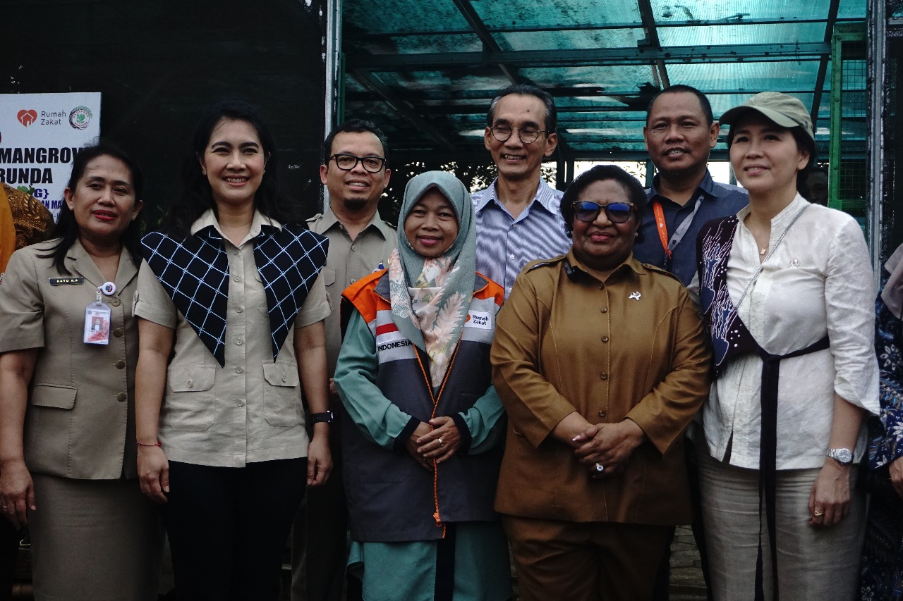 Rumah Mangrove “Ketapang” Binaan Rumah Zakat Terima Kunjungan Menteri Kabinet Merah Putih