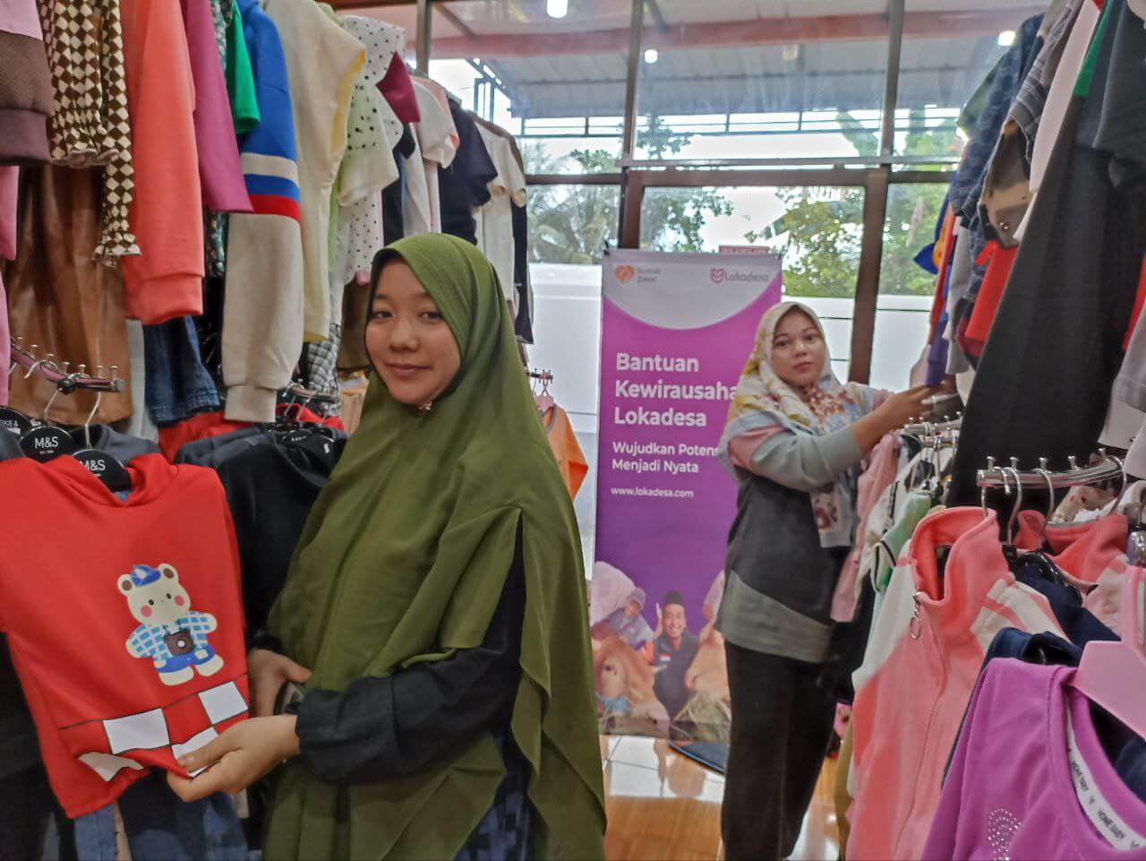 Terima Bantuan Modal, Omset Bisnis BUMMas Binaan Rumah Zakat Alami Peningkatan