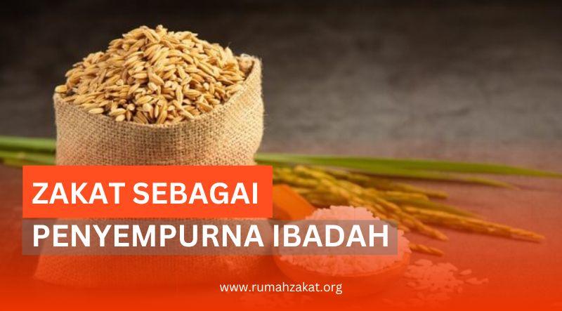 ZAKAT UNTUK PENYEMPURNA IBADAH