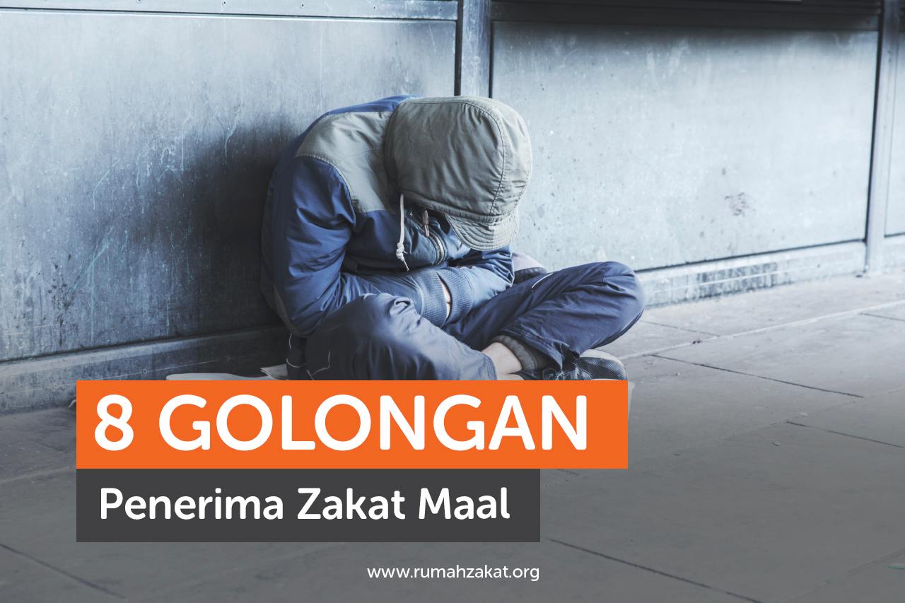 8 golongan orang yang berhak menerima zakat.