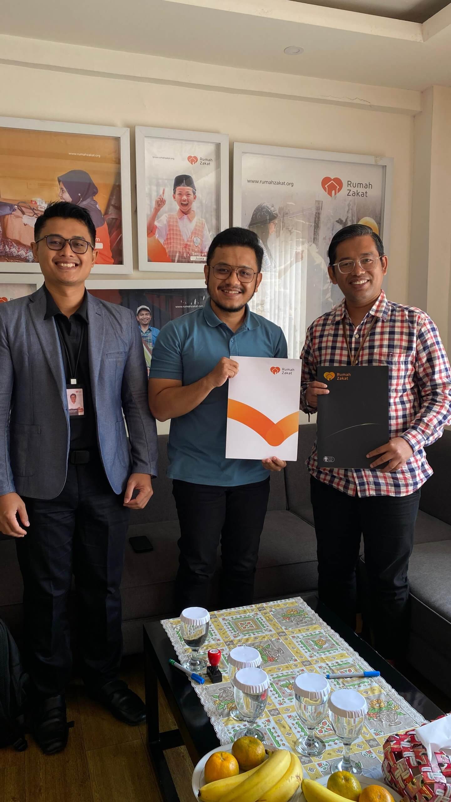 Rumah Zakat bekerja sama dengan Qara'a