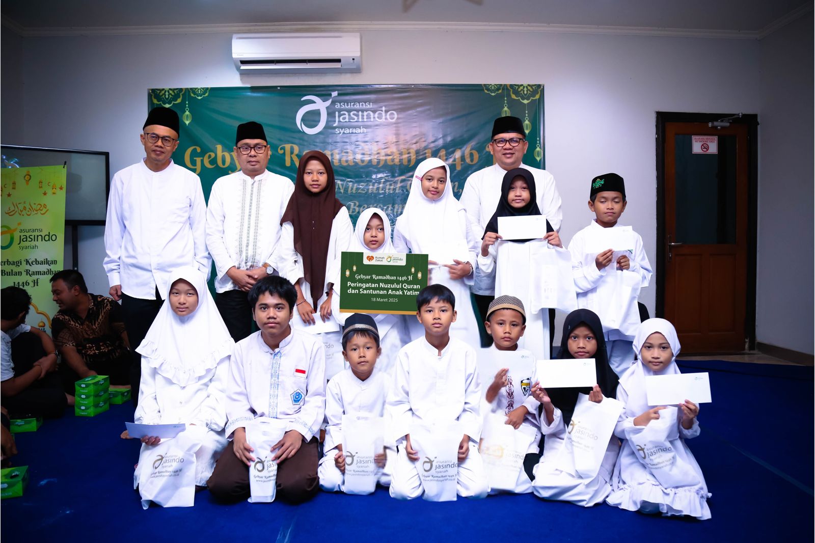 Jasindo Syariah dan Rumah Zakat Gelar Program Ramadhan: Santunan Yatim dan Berbagi Takjil untuk Masyarakat