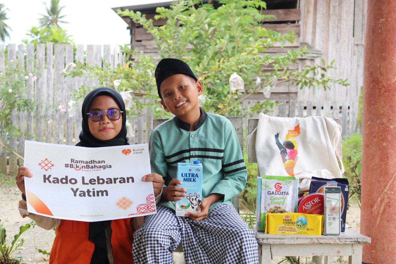 Bahagiakan Anak Yatim di Papua, Rumah Zakat Salurkan Program KLY