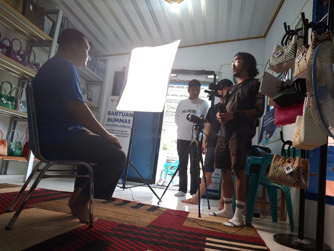 Galeri BUMMas Kuralin Bag Rumah Zakat, Menerima Kunjungan PT Jamkrindo untuk Bahas Strategi Dokumentasi