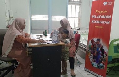 Layanan Kesehatan Gratis Rumah Zakat, Bantu Masyarakat Pekanbaru Berobat Tanpa Khawatir Soal Biaya