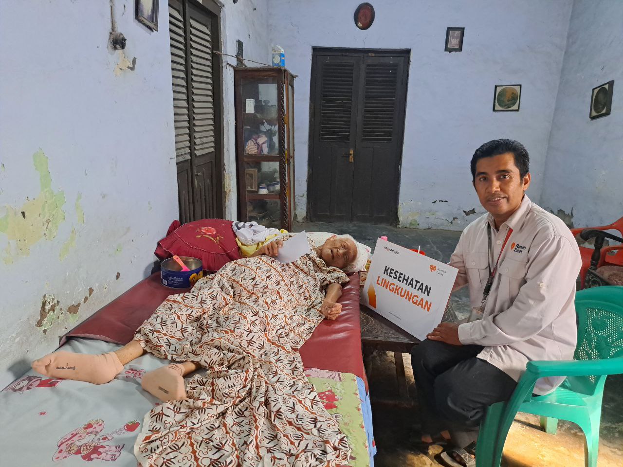 Rumah Zakat Salurkan Bantuan Kesehatan Untuk Ringankan Pengobatan Warga Cilegon