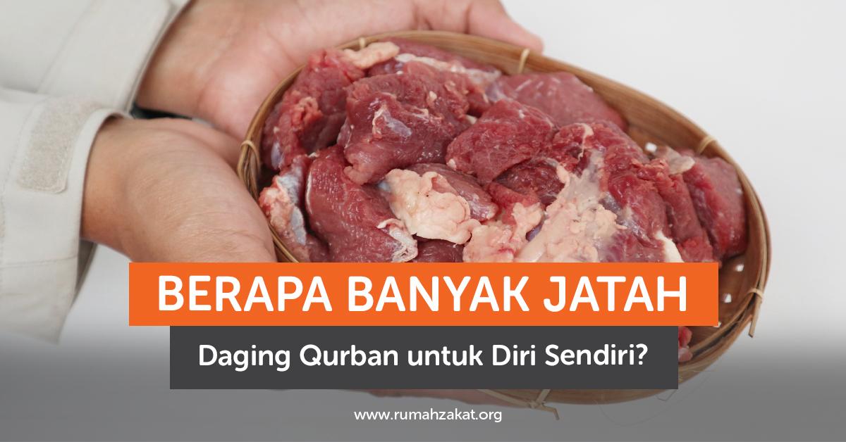 Berapa Banyak Jatah Daging Qurban untuk Diri Sendiri?