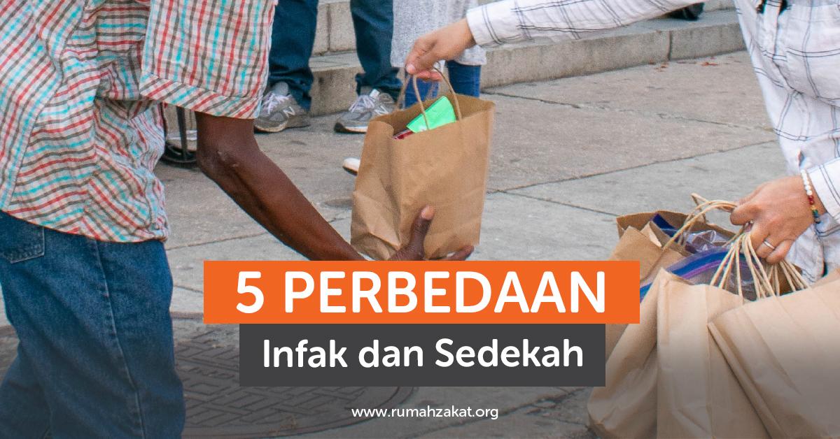 5 Perbedaan Infak dan Sedekah 5 Perbedaan Infak dan Sedekah