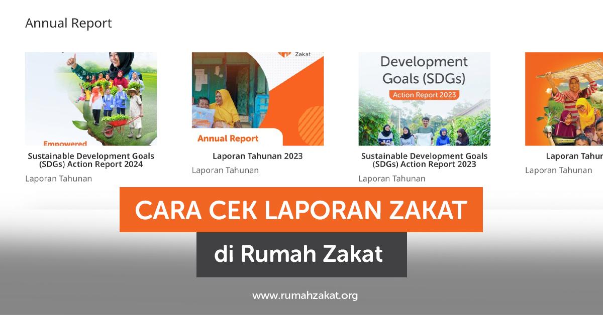 Cara Cek Laporan Zakat Cara Cek Laporan Zakat