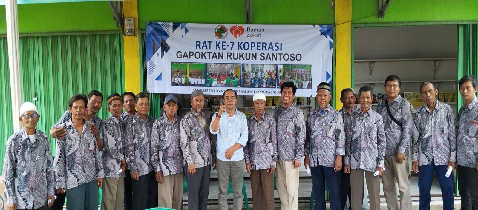 Relawan Rumah Zakat Pimpin Koperasi Percontohan Nasional yang Diresmikan Menteri Koordinator Bidang Pangan