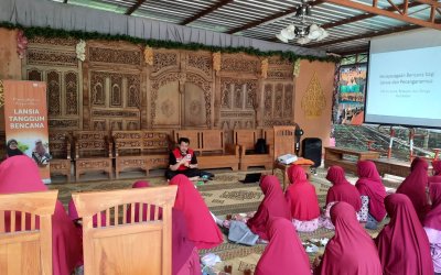 Rumah Zakat dan PMI Sleman Bersinergi Tingkatkan Kapasitas Lansia Tangguh Bencana