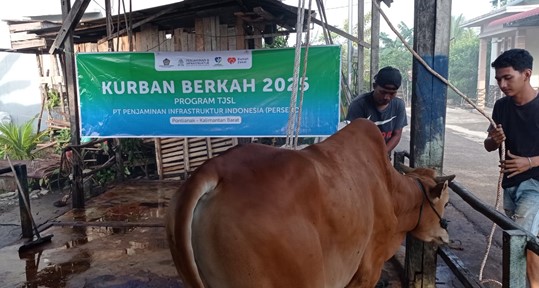 Jejak Kebaikan PT Penjaminan Infrastruktur Indonesia X Rumah Zakat, Salurkan Hewan Qurban di Empat Wilayah Melalui Rumah Zakat