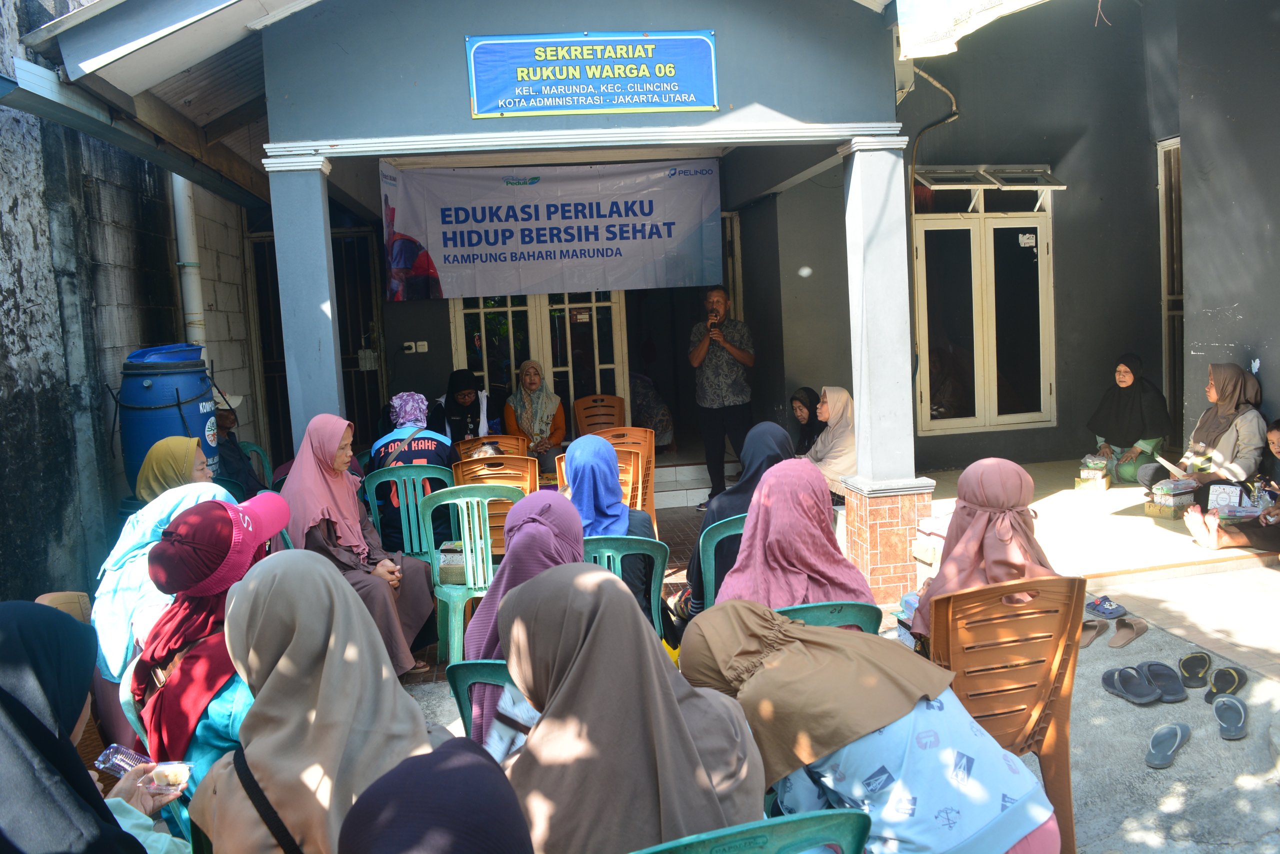 PT Pelindo Gelar Kegiatan PHBS sebagai Bentuk Kepedulian Terhadap Kesehatan Masyarakat Marunda