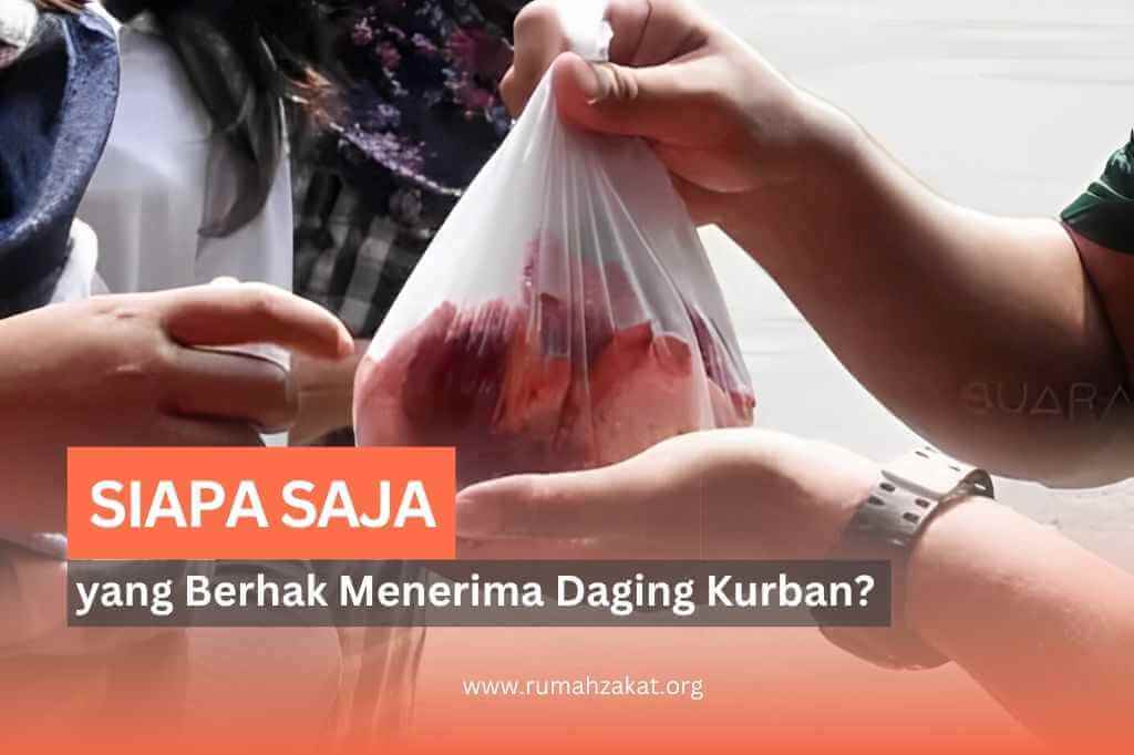penerima daging kurban penerima daging kurban