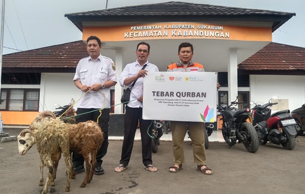 Harmoni Berbagi, Terangi Negeri: Tebar Qurban PLN Indonesia Power UBP Kamojang PLTP Gunung Salak Bersama Rumah Zakat