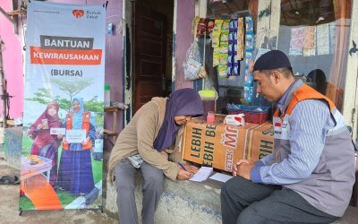Lewat Bantuan Kewirausahaan Rumah Zakat Bantu UMKM Keluar dari Garis Kemiskinan