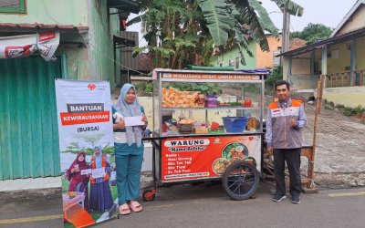 Bantuan Kewirausahaan Rumah Zakat di Cilegon Dukung UMKM Mandiri