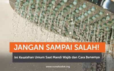 Jangan Sampai Salah! Ini Kesalahan Umum Saat Mandi Wajib dan Cara Benarnya