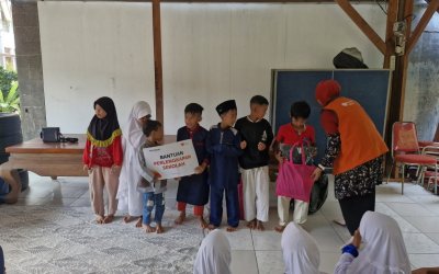 Menyambut Bulan Muharram 1447 H, Rumah Zakat #BikinBahagia 30 Anak Yatim di Cimahi