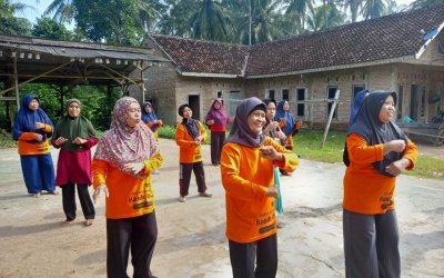 Kegiatan Lansia Rumah Zakat di Pesawaran, Sehat dan Bahagia