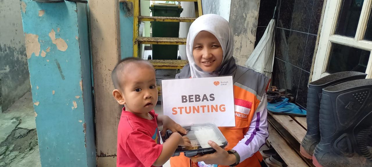 Program PMT Rumah Zakat cegah stunting balita di Bebedahan