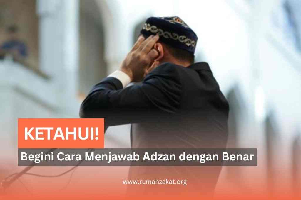 cara menjawab adzan