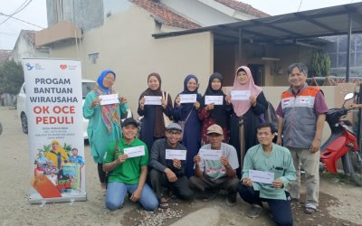 OK OCE Peduli Bersama Rumah Zakat Siapkan Calon Pengusaha Tangguh dari Bandung Barat