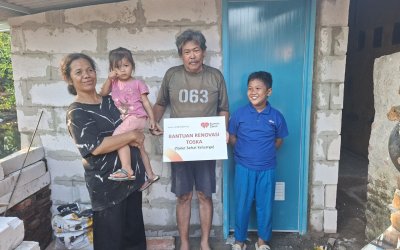 Program Sanitasi Rumah Zakat Hadirkan Toilet Layak untuk Keluarga Prasejahtera