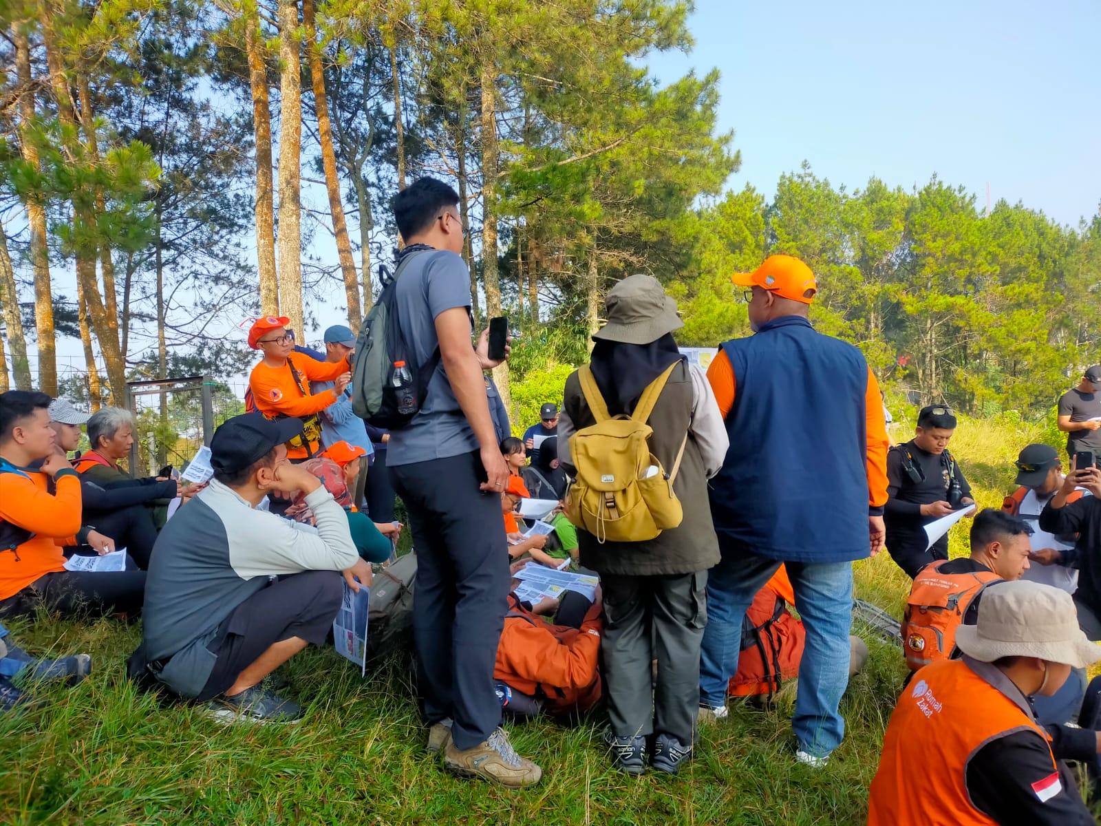 Mitigasi Bencana Edukasi mitigasi bencana Sesar Lembang bersama BRIN dan BPBD diikuti Relawan Rumah Zakat.