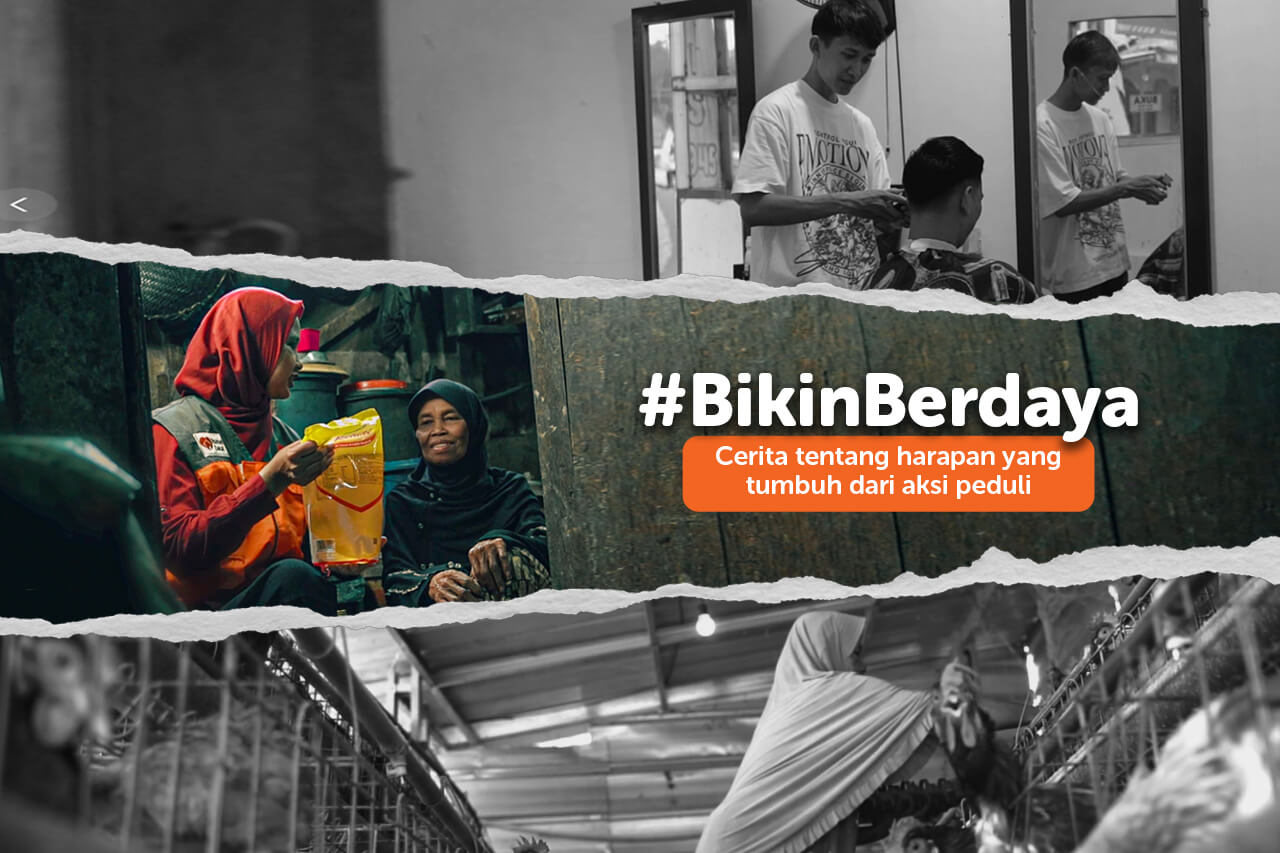 Poster Landscape Bikin Berdaya copy Perbedaan zakat infak dan sedekah menurut Islam