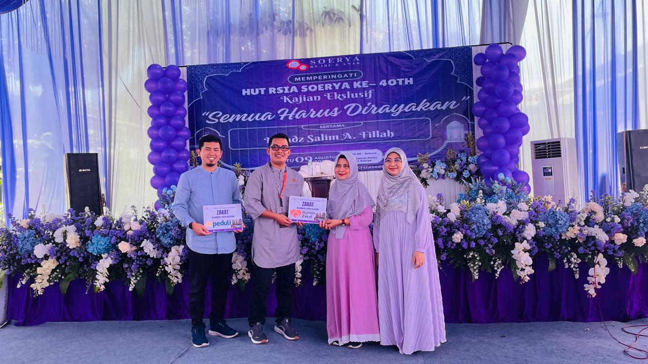 RSIA Soerya Kembali Salurkan Donasi Palestina Melalui Rumah Zakat