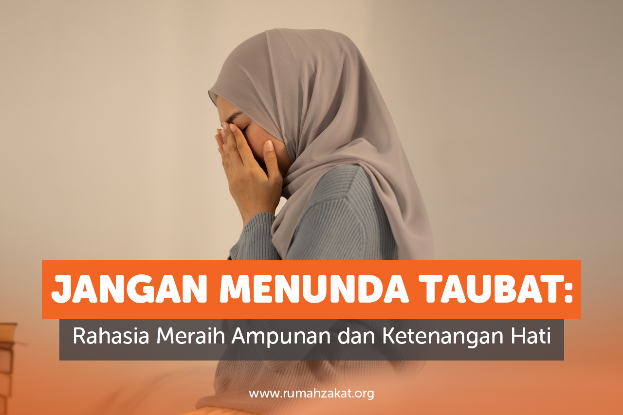 Ilustrasi seorang Muslim yang mengamalkan ajaran Islam untuk jangan menunda taubat.