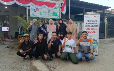 Pelatihan Pelayanan Prima di Desa Pangauban Bersama Rumah Zakat dan Ok Oce Peduli