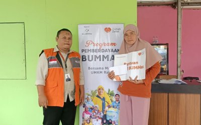 Rumah Zakat Bantu Modal Usaha BUMMAS Depok untuk Dorong Kemandirian Ekonomi