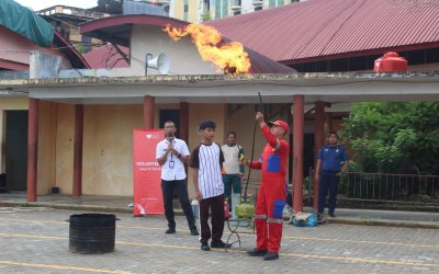 Rumah Zakat Tanamkan Kepedulian Lewat Volunteer Goes to School di SMKS Kartini