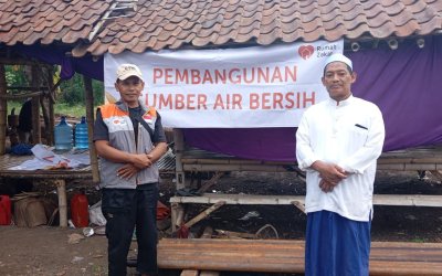 Rumah Zakat Salurkan Wakaf Air Bersih untuk Warga di Probolinggo