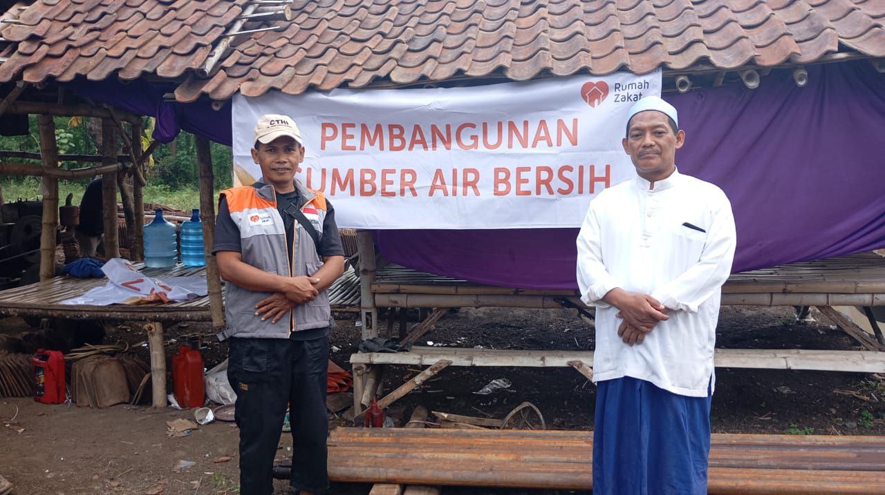 photo_2025-08-20_10-27-12 Rumah Zakat salurkan wakaf air bersih melalui pembangunan sumur bor di Desa Bulujaran Lor Probolinggo