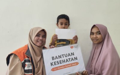 Bantuan Kesehatan Rumah Zakat untuk Adek Sultan di Batam