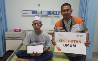 Rumah Zakat Bantu Yulizar untuk Bisa Sembuh dari Penyakit yang Dideritanya