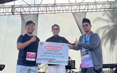 Wakil Bupati Cianjur Serahkan Bantuan Palestina melalui Rumah Zakat