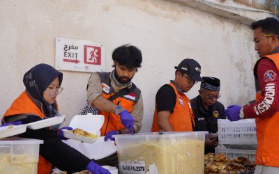 Rumah Zakat Salurkan Bantuan untuk Pengungsi Palestina melalui Yordania, Ribuan Warga Terbantu