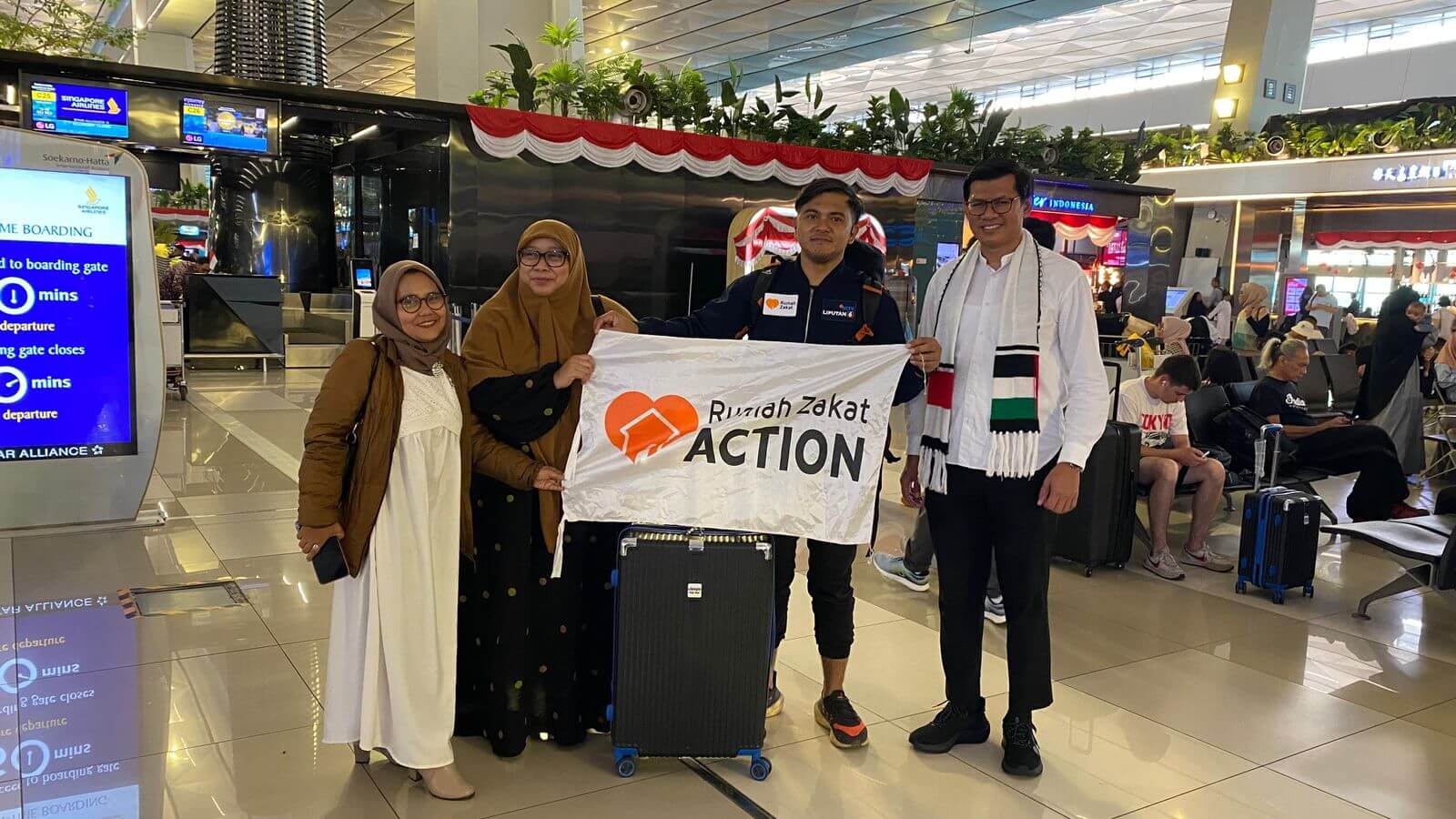 SUMUD Relawan Rumah Zakat berangkat menembus blokade Gaza bersama Global Sumud Flotilla untuk misi kemanusiaan Palestina.