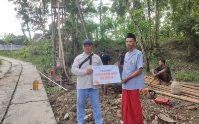Bantuan Rumah Zakat Hadirkan Air Bersih, Warga Dusun Kayen Tersenyum Lega