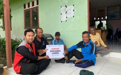 PT Borneo Indobara dan Rumah Zakat Dukung Posyandu Lansia untuk Sehat dan Produktif