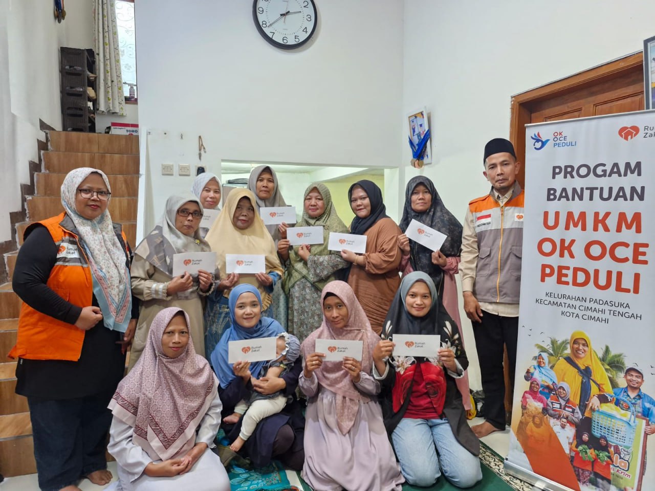photo_2025-09-15_10-03-08 Penyerahan tambahan modal usaha untuk UMKM binaan Rumah Zakat Cimahi bersama Oke Oce Peduli di Padasuka Cimahi