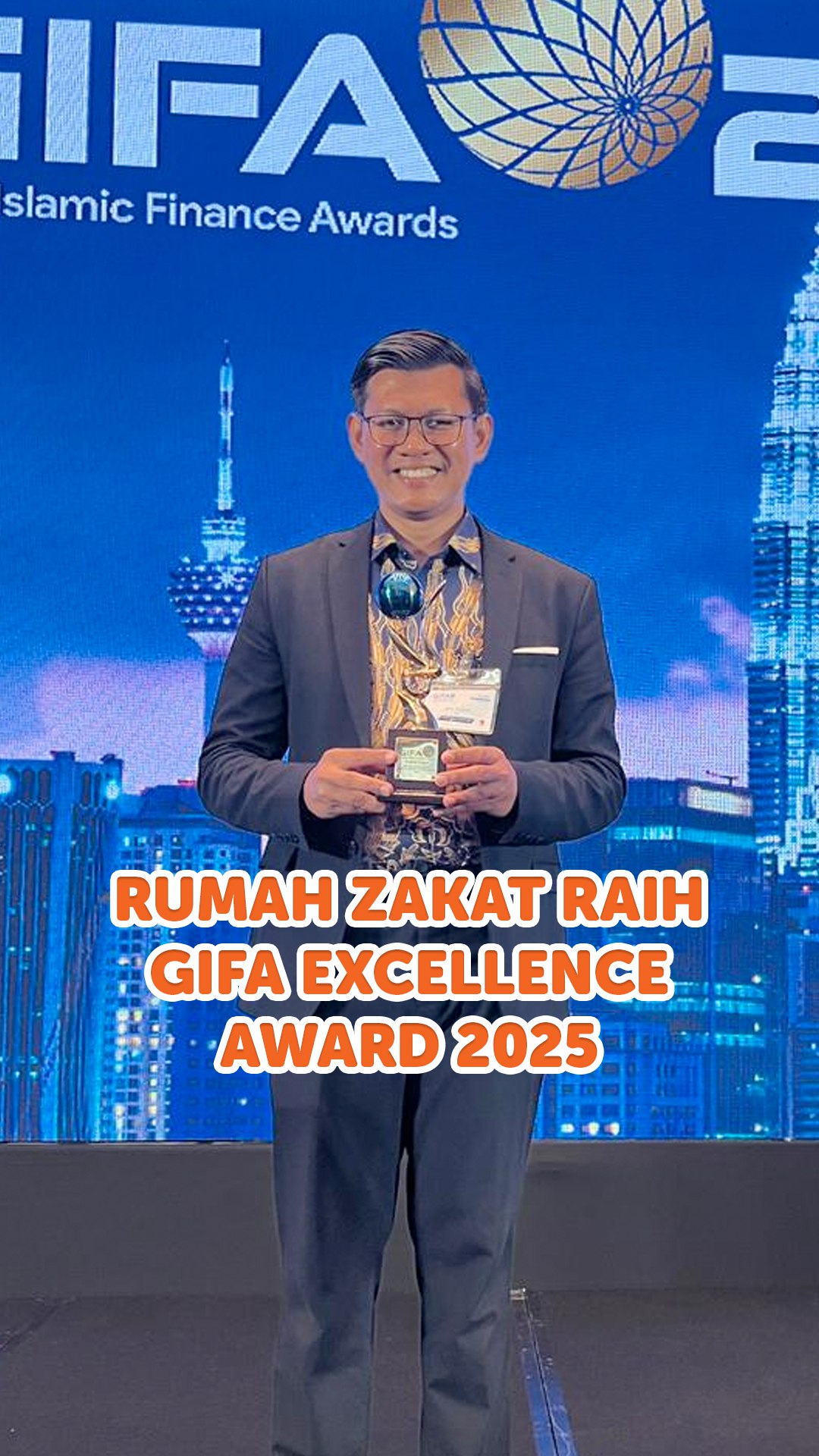 Rumah Zakat Raih GIFA Excellent Award 2025